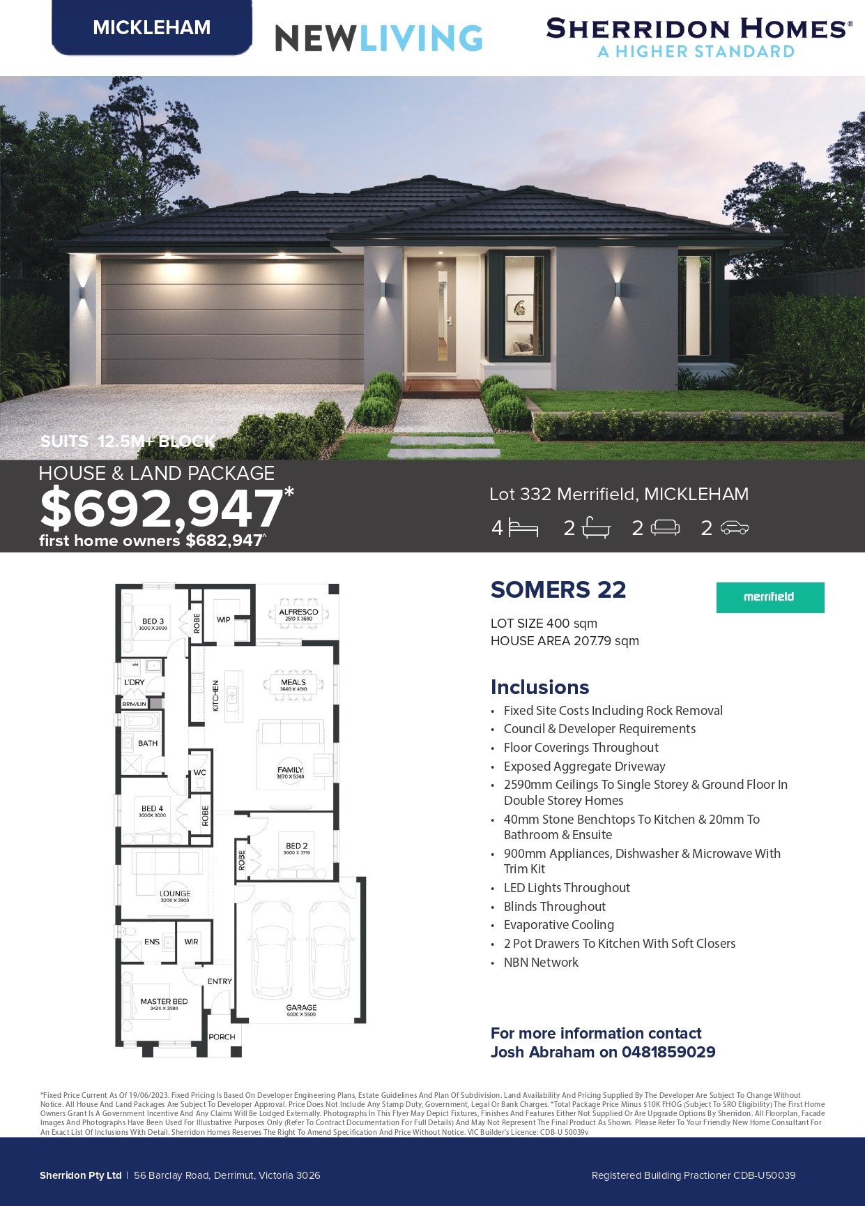 [Land for Sale] Merrifield, Mickleham OpenLot